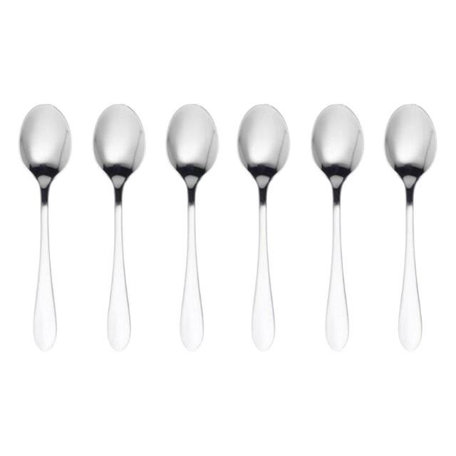 M&S Set of 6 Maxim Teaspoons Silver 6 per pack