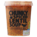 M&S Spicy Tomato & Lentil Souper Soup 600g
