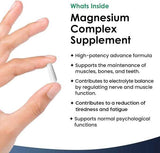 Magnesium Complex 4-in-1 2000mg Glycinate, Citrate, Malate+