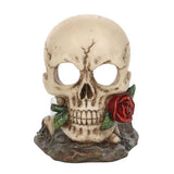 Something Different Skull Rose Tealight Holder