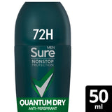Déodorant anti-transpirant roll-on Sure Men Nonstop Quantum 50 ml