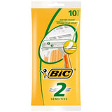Lot de 10 rasoirs BIC 2 Sensitive