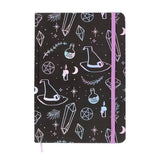 Something Different Crystal Witch Print A5 Notebook