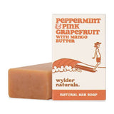 Wylder Naturals Peppermint & Pink Grapefruit w/ Mango Butter Soap 120g