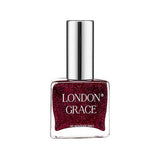 London Grace Ruby Nail Polish Sparkly Red 12ml