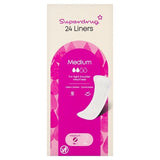 Protège-slips Superdrug taille moyenne x24