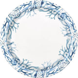 Assiette plate Unique Party Reefs (paquet de 8)