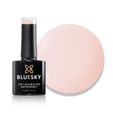 Bluesky 2 In 1 Matte & Top Gel - Blush Pink Petal