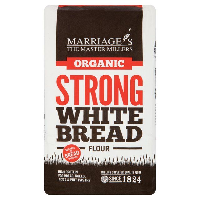 Marriage's Organic Strong White Bread Flour 1kg