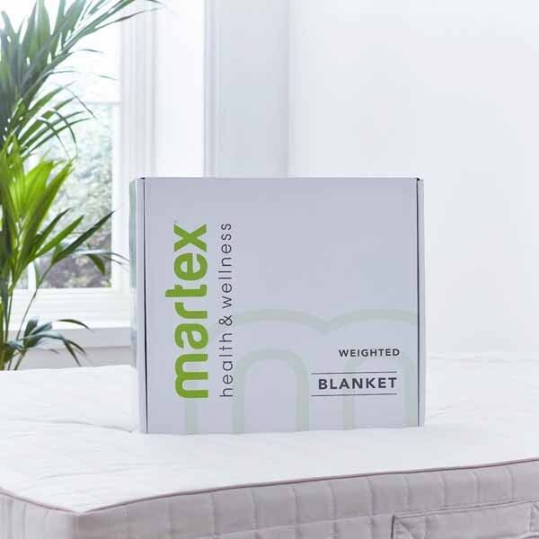 Martex Health & Wellness Grey Weighted Blanket 4.5kg