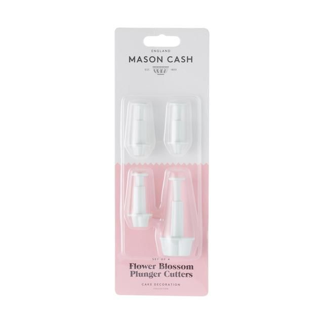 Mason Cash Set of 4 Mini Blossom Flower Plungers 4 per pack
