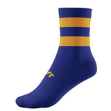 McKeever Adult Pro Hooped Mid Calf Socks (7-11) Royal Blue/Gold / 200.0EA