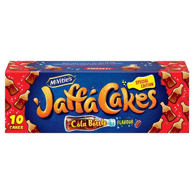 McVitie's Jaffa Cakes Original Biscuits Cola Flavour 10 per pack