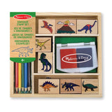 Melissa & Doug Dinosaur Stamp Set 4yrs+