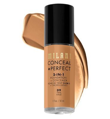 Milani Conceal + Perfect 2-In-1 Foundation 09 Tan