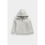 Mothercare Grey Zip-Up Hoody