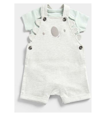 Mothercare My First Bibshorts and Bodysuit Set