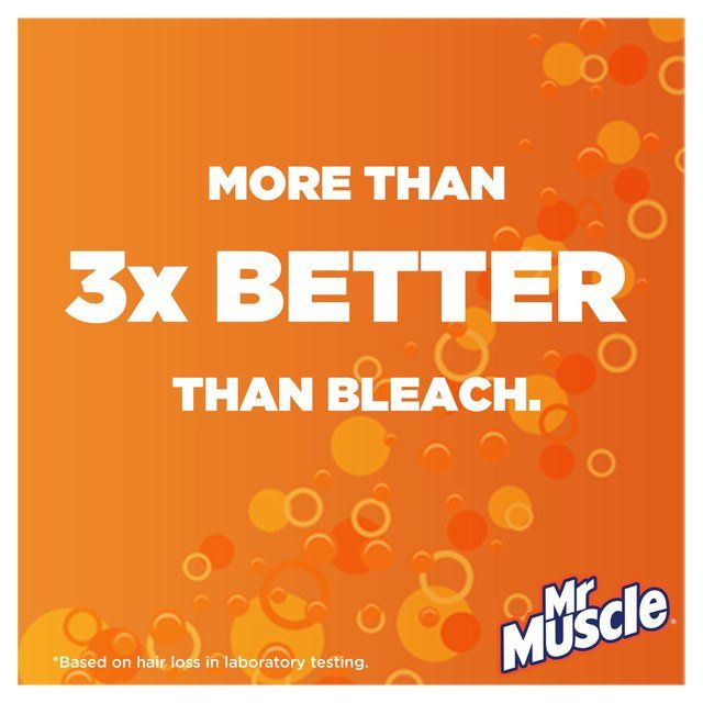 Mr Muscle Power Gel Drain & Sink Unblocker Twin Pack 2 x 1L