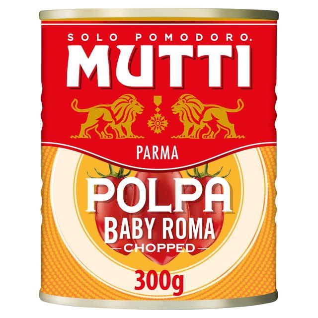Mutti Baby Plum Polpa Finely Chopped Tomatoes 300g