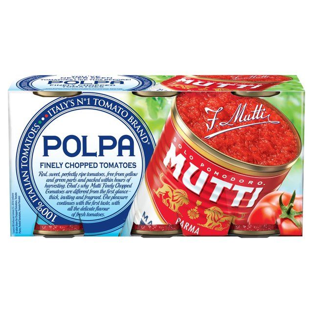 Mutti Finely Chopped Tomatoes 3 x 400g