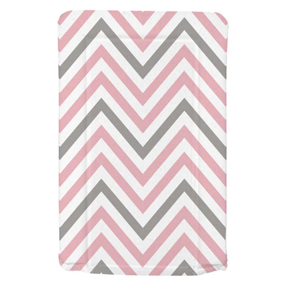 My Babiie Changing Mat Pink Chevron