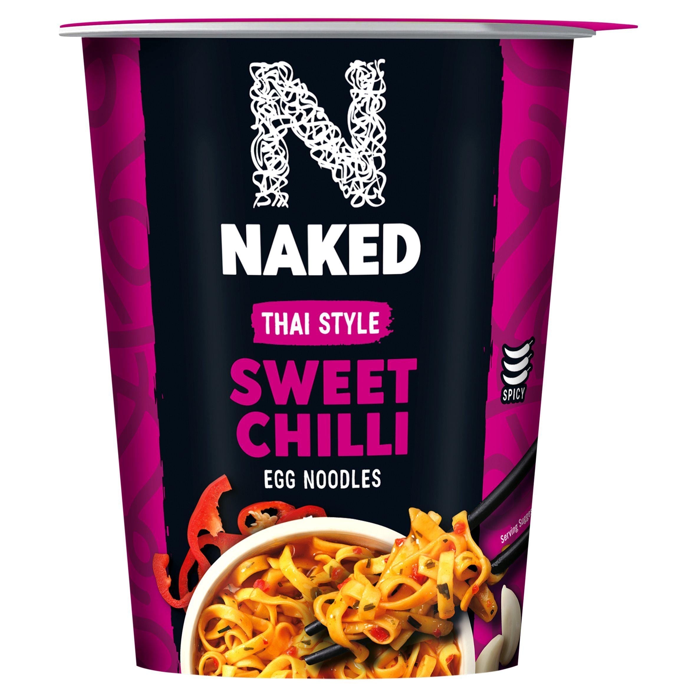 Naked Noodle Thai Sweet Chilli Egg Noodles 78g