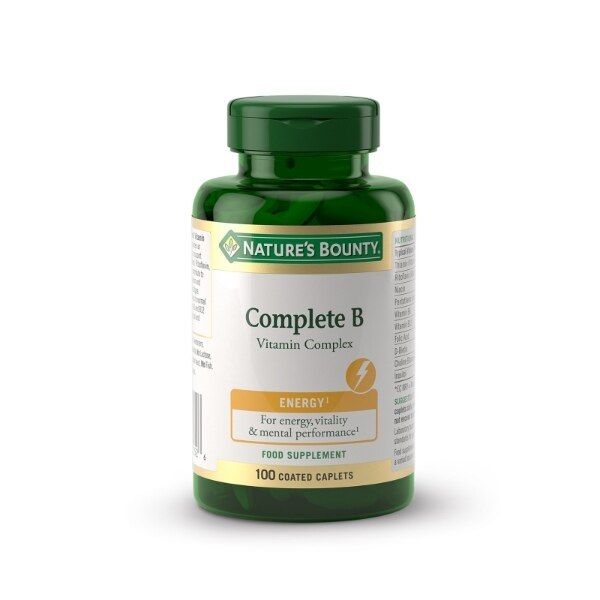 Nature's Bounty Complete B Vitamin Complex Caps - Pk 100