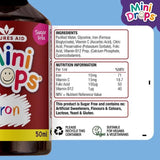 Natures Aid Infant's & Kid's Iron Mini Drops 10mg 3mnths - 5yrs 50ml