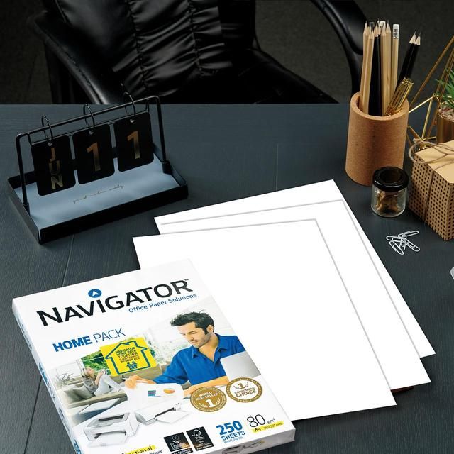 Navigator Home Pack A4 Printer Paper 250 Sheets 80GSM 250 per pack