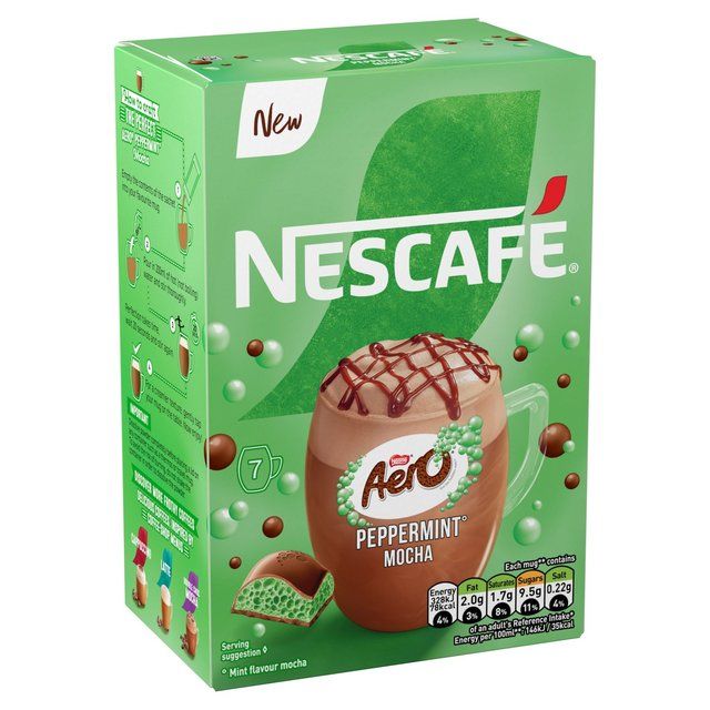 Nescafe Aero Peppermint Mocha 7 x 19g