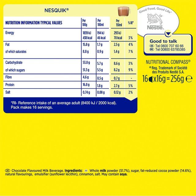 Nescafe Dolce Gusto Nesquik 16 per pack