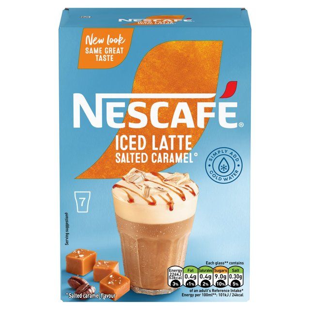 Nescafe Gold Iced Salted Caramel Latte 7 per pack