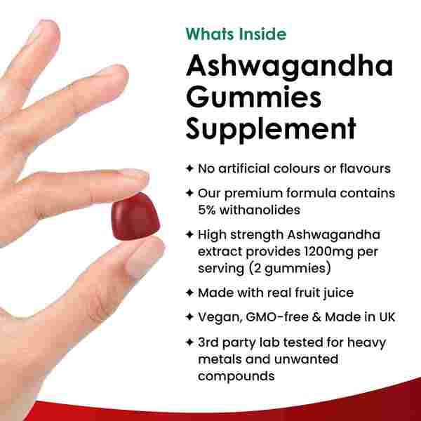 New Leaf Ashwagandha Gummies 1200mg