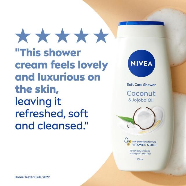NIVEA Coconut & Jojoba Oil Shower Cream 250ml