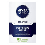 NIVEA MEN Sensitive Post Shave Balm with 0% Alcohol, 100ml