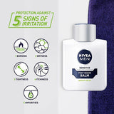 NIVEA MEN Sensitive Post Shave Balm with 0% Alcohol, 100ml
