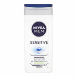NIVEA MEN Sensitive Shower Gel for Body, Face & Hair 250ml