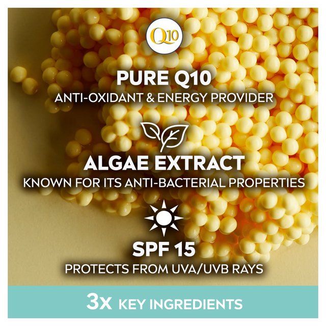 NIVEA Q10 Power Anti-Wrinkle Pore Refining Day Face Cream SPF15 50ml