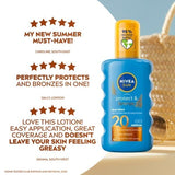 Nivea Sun Protect & Bronze Tan Activating Spray SPF20 200ml