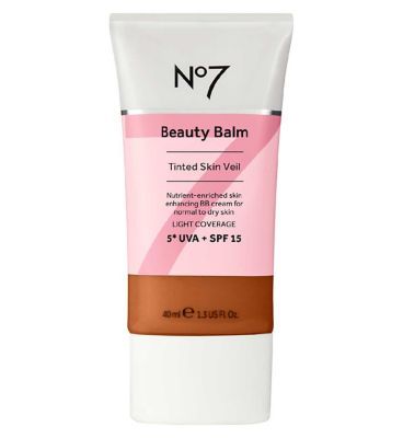 No7 Beauty Balm Tinted Skin Veil SPF15 40ml deep