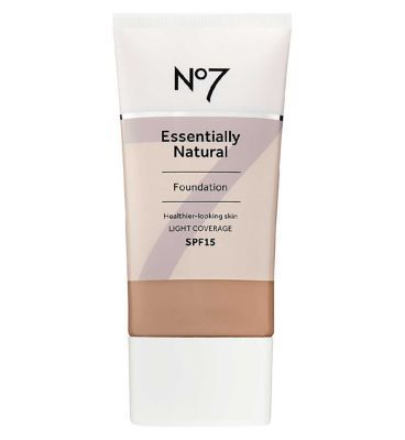 No7 Essentially Natural Foundation SPF15 40ml beige