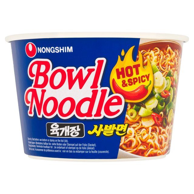 Nongshim Hot & Spicy Bowl Noodles 100g