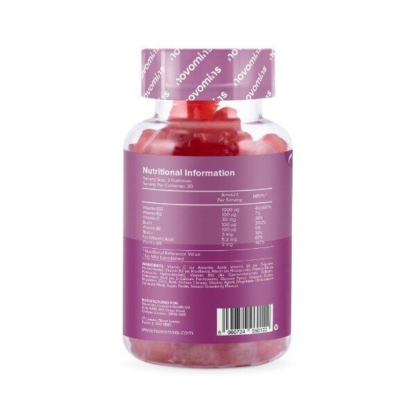 Novomins Vitamin B12 Gummies 60S