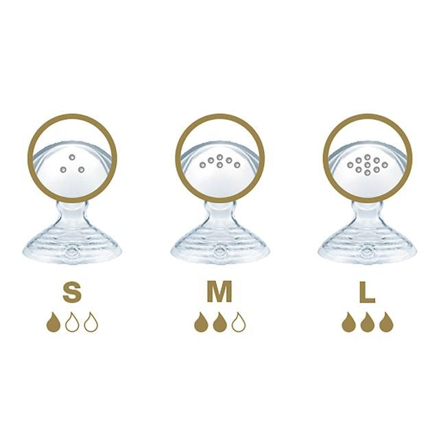 NUK Nature Sense Soft Teat Small 2 per pack