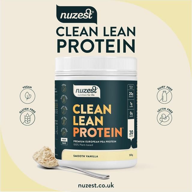 Nuzest Smooth Vanilla Clean Lean Protein Powder 500g