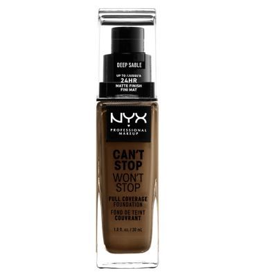 NYX Professional Makeup, Can't Stop Won't Stop Full Coverage Foundation