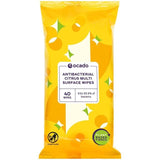 Ocado Antibacterial Multi Surface Citrus Wipes 40 per pack
