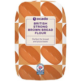 Ocado British Strong Brown Bread Flour 1.5kg
