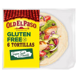 Old El Paso Gluten Free Tortilla Fajita Wraps 6 per pack