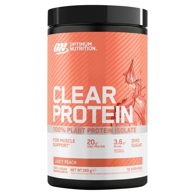 Optimum Nutrition Plant Isolate Clear Protein Juicy Peach 280g